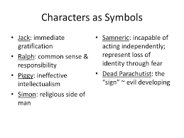 political allegory lotf can be on many levels ppt characters as symbols jack immediate gratification