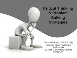 Problem Solving and Critical Thinking SlidePlayer