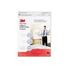 Details About 3m 570 Professional Flip Chart Pad Unruled 25 X 30 White 40 Sheets 2 3ms 570