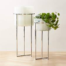 Syd Modern Large Glass Planter With