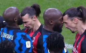 Ibrahimovic and lukaku had to be separated as they rowed during the heated milan derbycredit: Video Lukaku And Zlatan Clash As Tempers Flare In Milan Derby