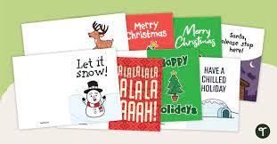 printable christmas card templates for