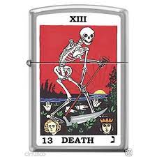 It is commonly used for tarot games in france and for danish tarok in denmark. Tarot 13 Death Card Zippo Lighter Walmart Com Walmart Com