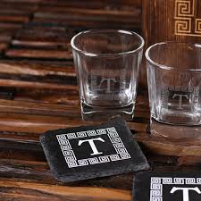 8 Pc Personalized Whiskey Glass