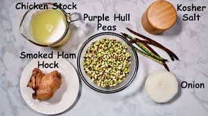 easy peasy purple hull peas grits and