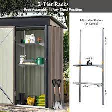 Metal Garden Shed Patio Lean To