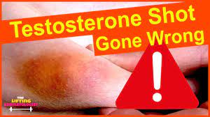 testosterone injections pain at