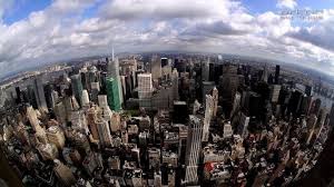 new york city aerial drone footage