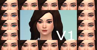 sims eyes gone square default