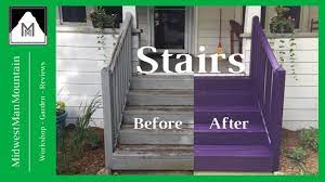 how to re porch stairs you