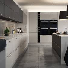 That's one way to force you to keep your fridge organized. Black And White Kitchen Designs Optiplan