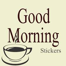 good morning stickers 2018 by jasoliya
