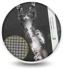 We also offer the swinging screen door guard, designed for screen and storm doors. Download A Cat Is Climbing Up On The Black Pet Screen Pet Screen Full Size Png Image Pngkit