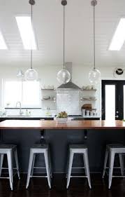 Recessed fixtures are a popular choice because they allow the ceiling surface to remain relatively uncluttered, providing a clean and modern aesthetic. Kitchen Island Lighting Vaulted Ceiling Pendants 36 Ideas Vaulted Ceiling Lighting Kitchen Island Lighting High Ceiling Lighting