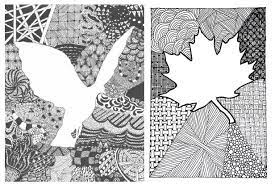 Here are some ideas around Zentangles. These are taken from an online idea. You may enjoy using them to decorate pages of your s