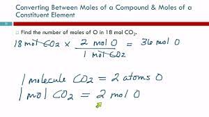 chemical formulas as conversion factors