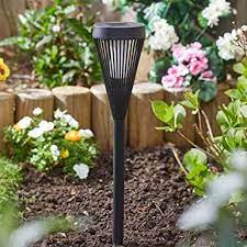 Led Torch Solar Garden Stake Light