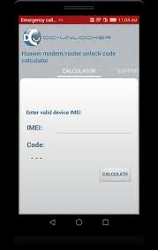 When a cell phone comes locked to a particular gsm network, you have to unlock it if you ever want to use the phone with a carrier other than the one from which you purchased it. Codes Calculator For Huawei For Android Apk Download