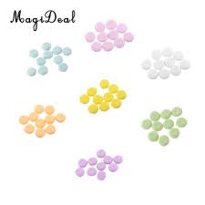 Us 3 97 28 Off Magideal 10pcs 1 12 Dollhouse Miniature Food Doll French Mini Macarons Model Toys Light Purple In Furniture Toys From Toys Hobbies