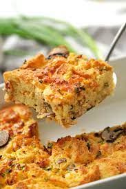 breakfast strata with sausage and