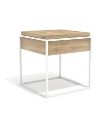 Oak Monolit Side Table Slim In 2022