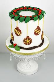 easy christmas cake decoration