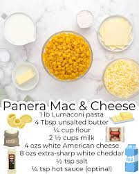 copycat panera mac and cheese recipe