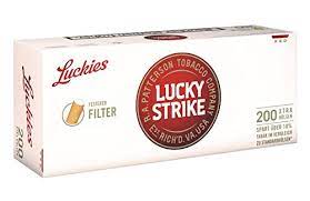 Jigs & spoons | strike king lure company. 1000 5x200 Lucky Strike Cigarette Filter Tubes Cigarette Tubes Xtra Sleeves Buy Online In Luxembourg At Luxembourg Desertcart Com Productid 58326330