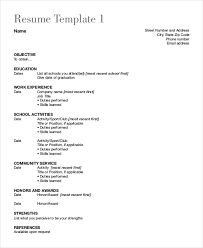 Babysitter Resume Template 6 Free Word Pdf Documents