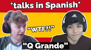 Quackity talks to TommyInnit in Spanish | Dream SMP - YouTube