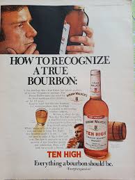Пару постеров старой рекламы алкоголя. Американский бурбон Ten High Пару постеров старой рекламы алкоголя. Американский бурбон Ten High История,Алкоголь,Крепкие напитки,Реклама