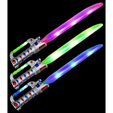 8 Bit 6 Pack Lumistick Light Up Diamond Pixel Sword Colors May Vary 6 Pixelated Sword