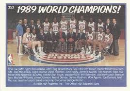 Read how they won the franchise's first championship. Detroit Pistons Gallery 1989 90 Trading Card Database