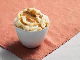 mashed potatoes with gravy nutrition