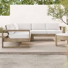 Portside Outdoor 3 Piece L Shaped
