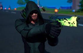 Galaxia skin is a legendary fortnite outfit from the galaxia set. Epic Games Reveals Green Arrow S Fortnite Skin Nme