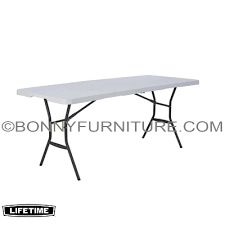 You will find the first 100 foots converted to centimetres. Lifetime 6 Foot 72 Inches Fold In Half Table White Bonny Furniture
