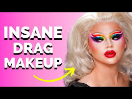 insane drag queen makeup