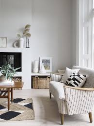 white paint decorating with shades of