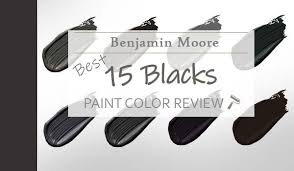 Benjamin Moore Black Paint Colors Most