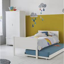 jango single bed with pull out trundle
