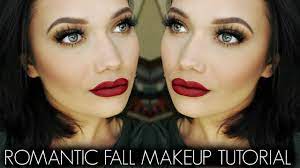 romantic fall makeup tutorial shae