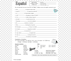 text resume spanish png