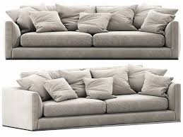 bb italia richard sofa 3d model cgtrader