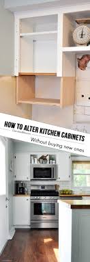 How to reface your cabinets with new doors. How To Alter Kitchen Cabinets Cherished Bliss