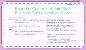 Standard Business Card Template Necessary Ideas Standard Size