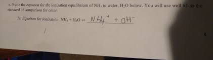 Solved Which Of The Two Ions From Nh4