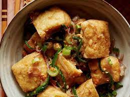 salt and pepper tofu recipe food