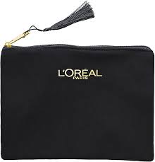 l oreal paris gift makeup bag black