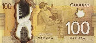 100 canadian dollars currencies of